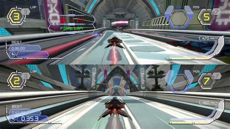 wipeout omega collection split screen.